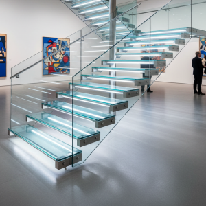 Dar Alanlarda Ferahlık: Cam Korkuluklu Merdivenlerin Mekana Etkisi