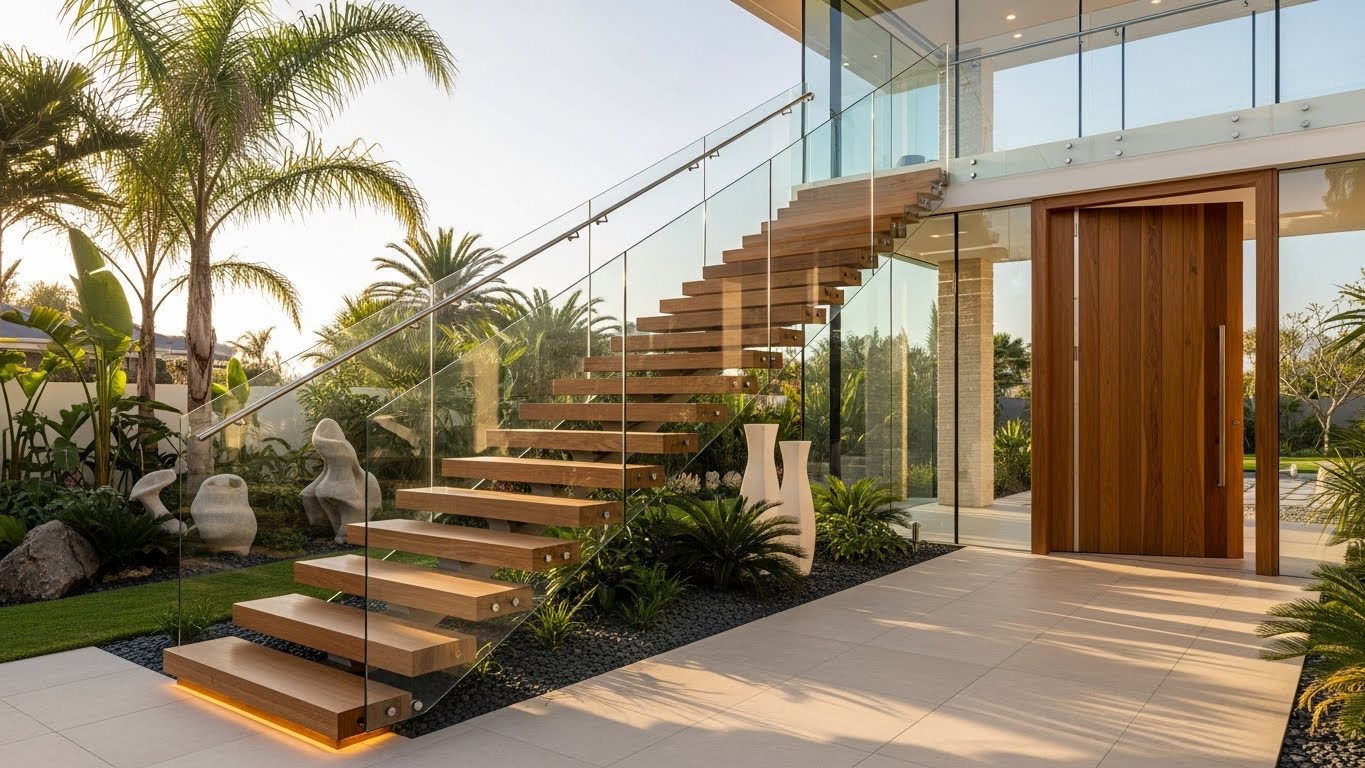 Villa Giriş Merdivenleri