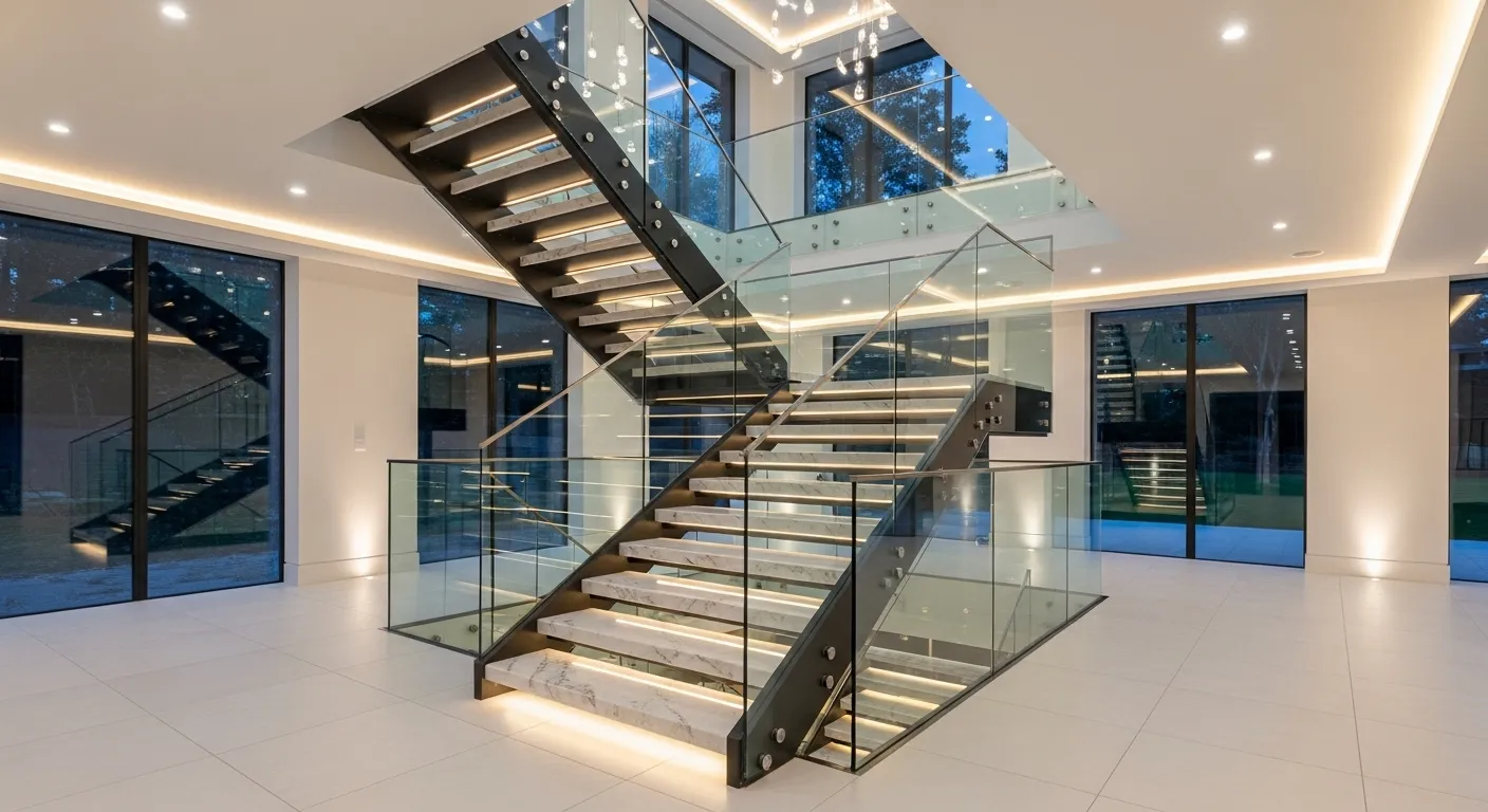 Geleceğin Çizgileri: Krom Merdiven Kullanım Alanları ve Özellikleri