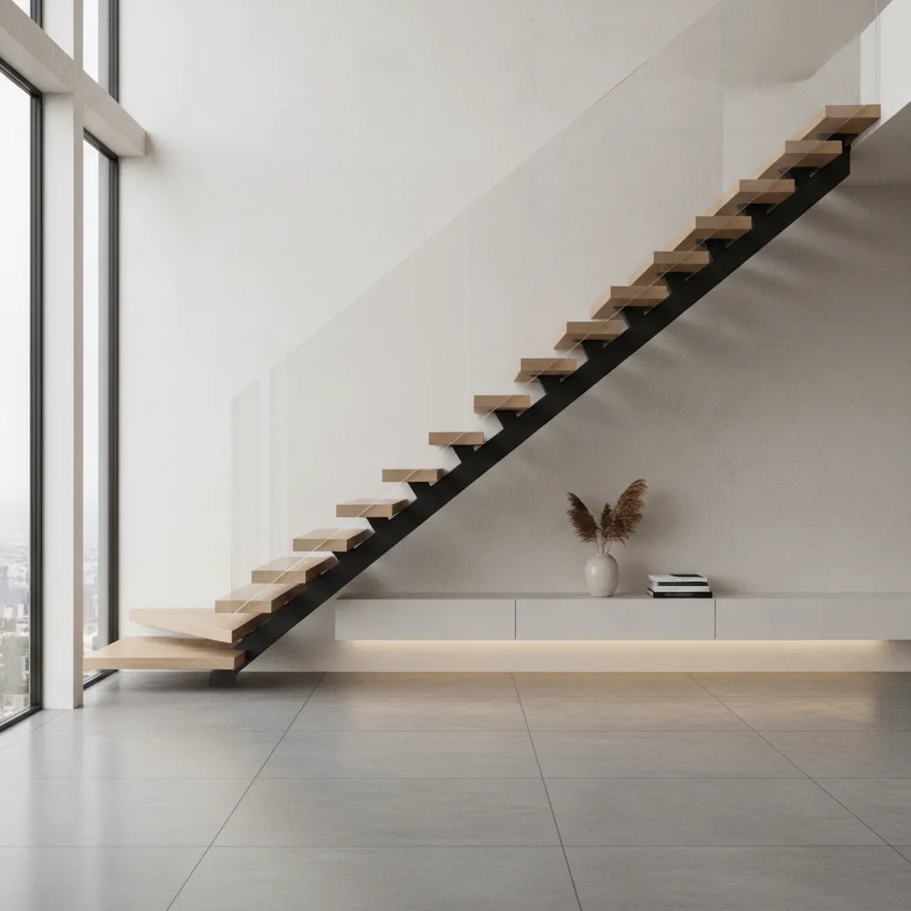 Minimalist Konsol Merdiven Tasarımları